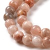 Round Natural Multi-Moonstone Beads Strands G-I176-09-6mm-5