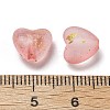 Frosted Transparent Acrylic Beads OACR-F013-06-3