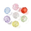 Transparent Acrylic Beads OACR-Q015-02A-1