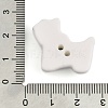 Dog Ceramic Buttons BUTT-I018-01E-02-3