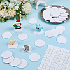 85Pcs Flat Round Acrylic Action Figure Display Pedestals ODIS-FG0002-14B-4