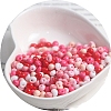Macaron Baking Paint Glass Seed Beads PW-WGB8861-09-1