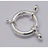 925 Sterling Silver Large Spring Rings Clasps STER-A007-13B-1