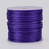 Nylon Satin Rattail Cords NWIR-L006-1.5mm-08-1