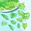80Pcs 8 Styles Transparent Acrylic Pendants OACR-FS0002-34-3