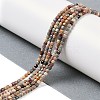 Natural Agate Beads Strands X-G-G991-C02-01-5