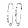 304 Stainless Steel Safety Pins Brooch Findings STAS-K252-05C-P-1