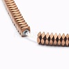 Electroplate Non-magnetic Synthetic Hematite Beads Strands G-L489-D03-2