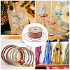 5 Rolls 5 Colors Cotton Cord OCOR-TA0001-48-7
