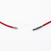 Polyester Waxed Cords Necklace Making MAK-WH0009-05E-02-2
