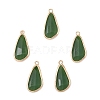 5Pcs Glass Pendants GLAA-YW0004-78B-1