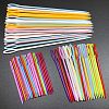 90Pcs Plastic Sewing Needles PW-WGA98C9-01-1