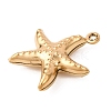 304 Stainless Steel Pendants STAS-D129-17F-G-2