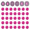 56Pcs 4 Styles Silicone Beads FIND-TA0010-75D-1