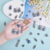 30Pcs 6 Style Alloy Enamel Pendants FIND-SZ0002-88-3