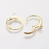 304 Stainless Steel Leverback Earring Findings STAS-F141-02G-2