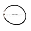 Cowhide Leather Cord Bracelet Making AJEW-JB00016-03-3