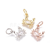 Brass Charms ZIRC-L070-94-1