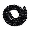 Opaque Spray Painted Glass Beads X-GLAA-ZX008-8mm-18F-2