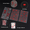 6 Sheets 3 Styles Acrylic Rhinestone Face Body Stickers AJEW-SP0002-68C-4