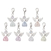 Heart Angel Acrylic Pendant Decorations HJEW-JM02538-01-1