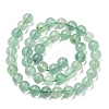 Natural Green Fluorite Beads Strands G-K340-A03-02-3