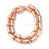 Electroplated Synthetic Magnetic Hematite Beads Strands G-Q1009-F01-01RG-2