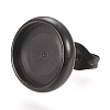 304 Stainless Steel Stud Earring Settings STAS-K202-05D-B-2