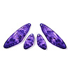Transparent Resin Wing Earrings Pendants FIND-TAC0006-58C-2