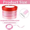 8Rolls 4 Colors Single Face Satin Ribbon OCOR-FS0001-10D-3