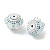 Sparkling Acrylic Rhinestone Beads CLAY-NH0003-01S-06-2