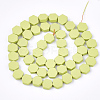Spray Painted Non-magnetic Synthetic Hematite Beads Strands G-T116-03C-06-2