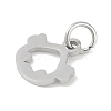 Non-Tarnish 304 Stainless Steel Pendants STAS-L279-001P-11-2
