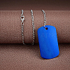 30Pcs Aluminum Pendants ALUM-BC0001-67-5