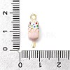 Food Theme Alloy Enamel Pendants FIND-C075-10B-G-3