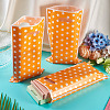 Polka Dot PET Plastic Packing Bags with Die Cut Hole Handle ABAG-TADJ0002-001A-4
