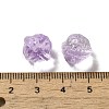 Transparent Glass Beads GLAA-D025-04G-3