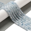 Natural Aquamarine Beads Strands G-B074-A01-02-2