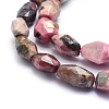Natural Rhodonite Beads Strands G-O170-36-3