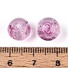 Handmade Foil Lampwork Beads LAMP-T021-33F-4