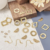  Geometry Earring Making Kit DIY-TA0005-41-5
