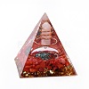 Resin Orgonite Pyramid Home Display Decorations LS-G-PW0004-56A-02-2