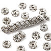 Brass Rhinestone Spacer Beads RB-A014-Z5mm-01P-1
