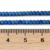 Electroplate Non-magnetic Synthetic Hematite Beads Strands G-I175-09H-3