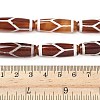 Rice Shape Tibetan Style dZi Beads Strands G-A269-A21-01-5