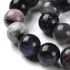 Natural Charoite Beads Strands G-E557-01-12mm-01-3