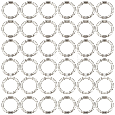304 Stainless Steel Open Jump Rings STAS-SC0006-10B-1