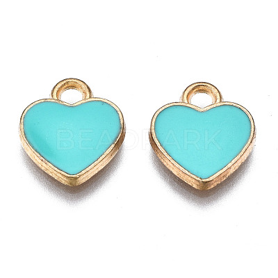 Alloy Enamel Charms ENAM-S121-041F-1