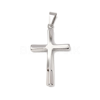 304 Stainless Steel Pendants STAS-P421-08P-1