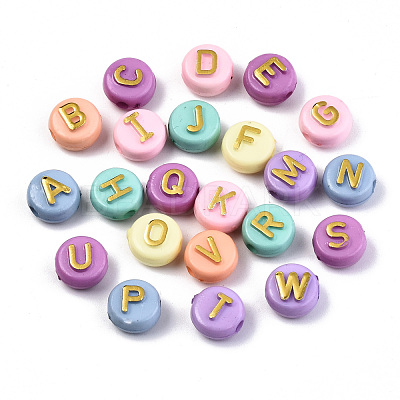 Opaque Acrylic Beads MACR-N008-36-1